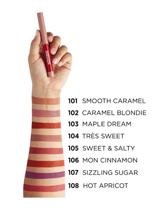 Barra de labios Matte Crayon L'Oréal Paris