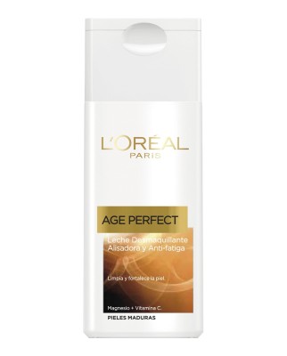 Leche desmaquillante alisadora Age Perfect L'Oréal Paris