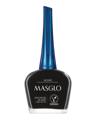 Esmalte de uñas cremoso Negro 13,5 ml Masglo
