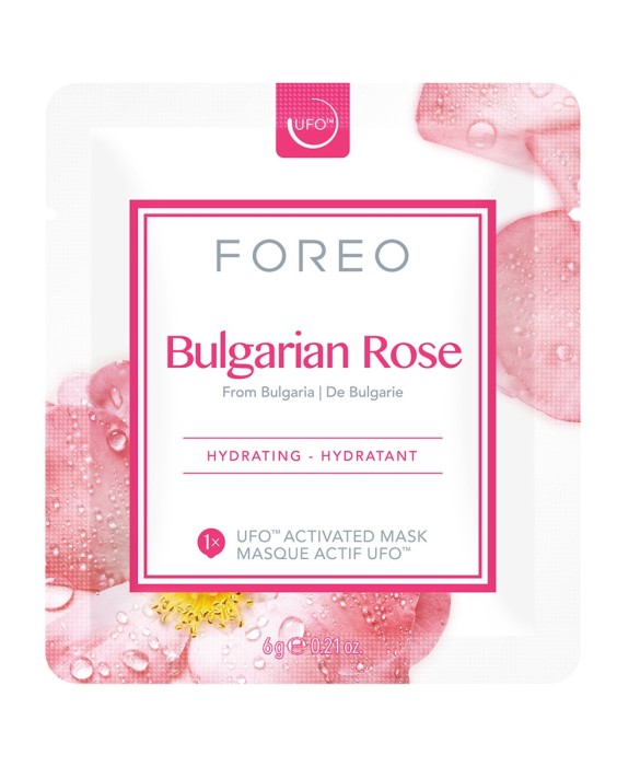 Mascarilla facial hidratante para UFO Bulgarian Rose FOREO
