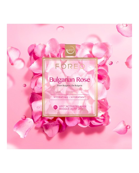 Mascarilla facial hidratante para UFO Bulgarian Rose FOREO