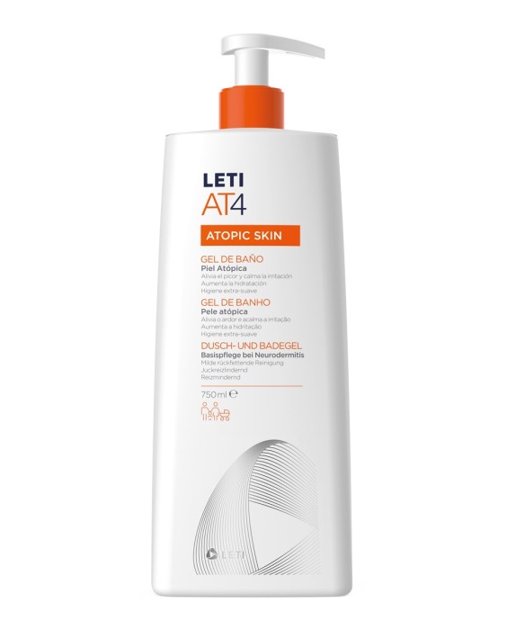 Gel de baño dermograso Leti At4