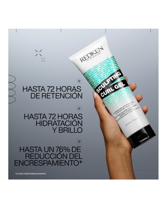 Gel para cabello rizado Sculpting Curl 250 ml Redken