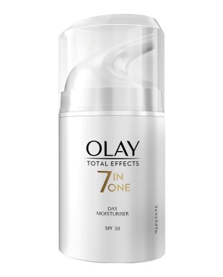 Crema Hidratante Anti-Edad 7 en 1 Total Effects SPF 30 Olay
