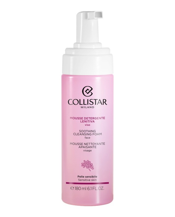 Espuma limpiadora calmante rostro 180 ml Collistar