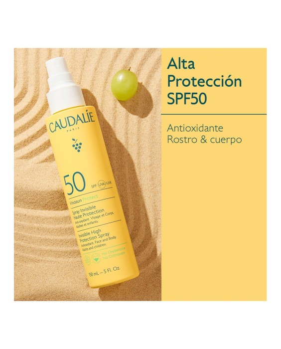 Spray De Alta Protección SPF50 Vinosun 150 ml Caudalie