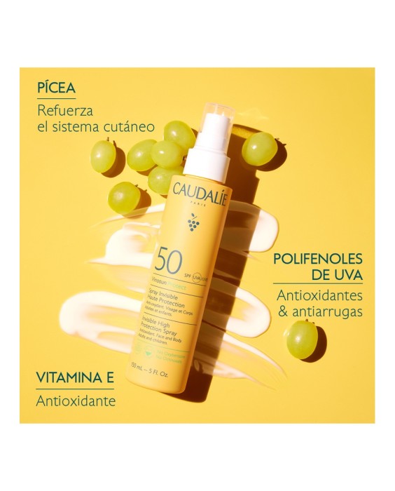 Spray De Alta Protección SPF50 Vinosun 150 ml Caudalie