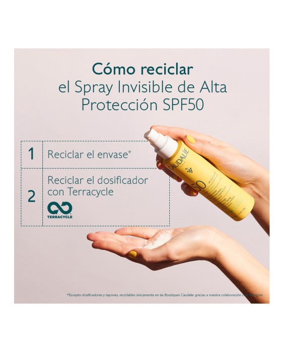 Spray De Alta Protección SPF50 Vinosun 150 ml Caudalie
