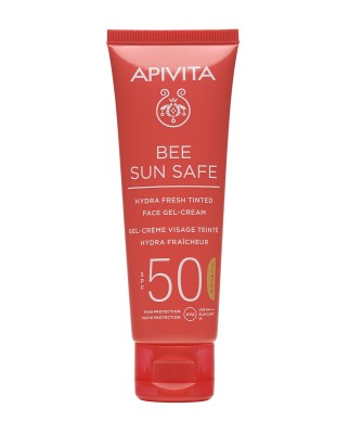 Gel-Crema Hydra Fresh SPF50 con Color Apivita