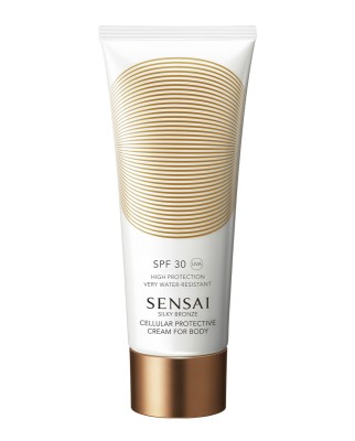 Sensai Silky Bronze Cellular Protective Cream SPF30 150мл Солнцезащитный крем для тела