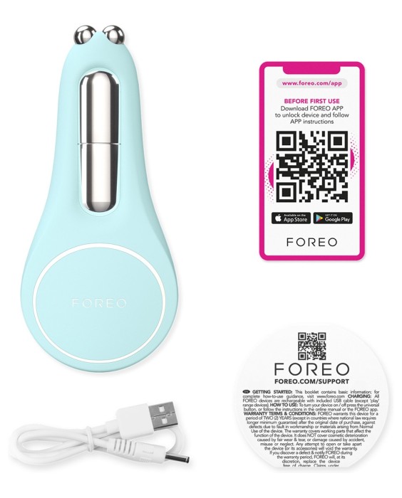 BEAR™ 2 eyes & lips dispositivo de microcorrientes Arctic Blue FOREO