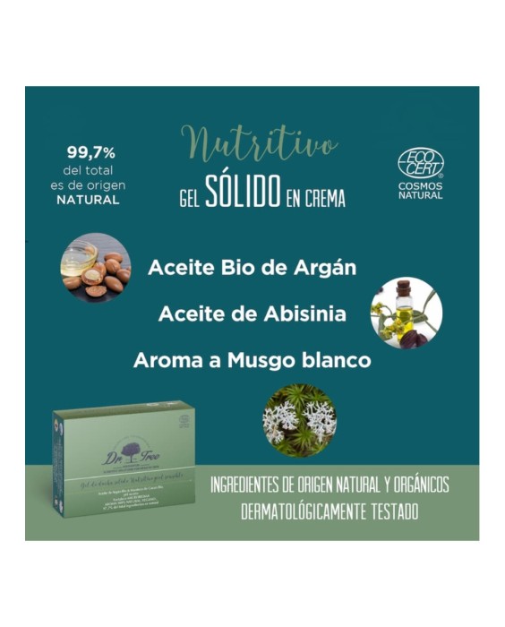 Gel Sólido Natural Nutritivo Piel Sensible Dr. Tree