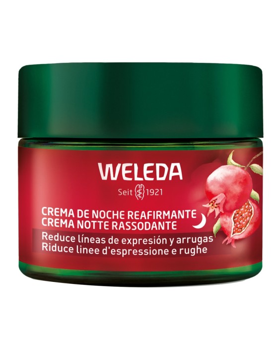 Crema de Noche Reafirmante de Granada y Péptidos de Maca 40 ml Weleda