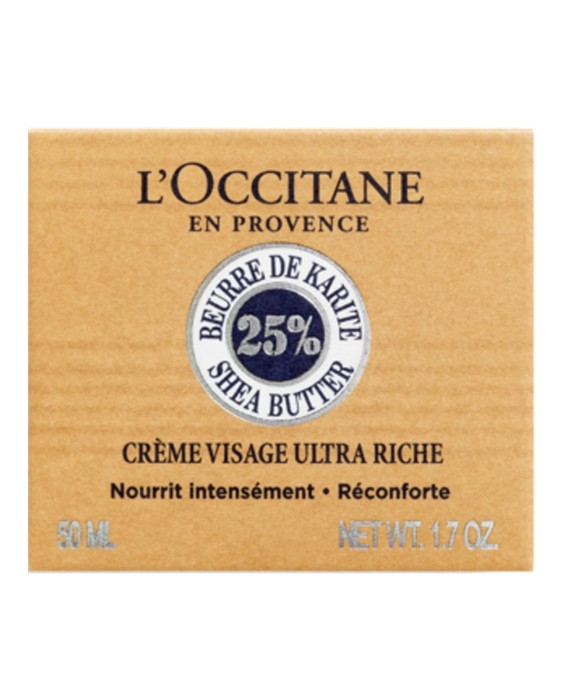 Crema Rostro Confort Ultra Rica Karité 50 ml L'Occitane en Provence