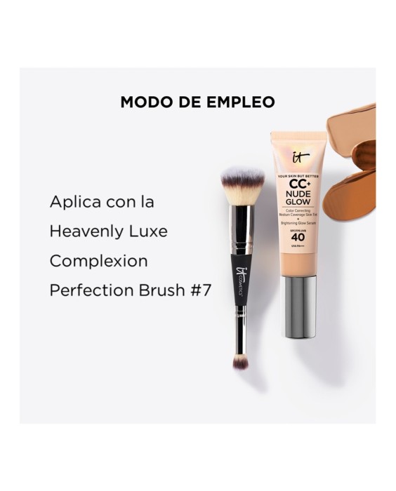 Base de maquillaje CC+ Nude Glow SPF 40+ It Cosmetics