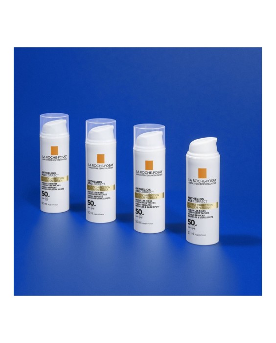 Gel-Crema Fotocorrección Con Ácido Hialurónico, Niacinamida y Phe-Resorcinol Anthelios Age Correct spf50 La Roche Posay