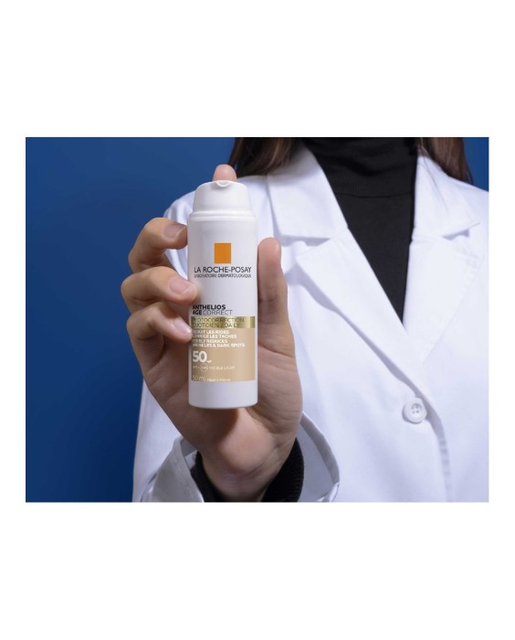 Gel-Crema Fotocorrección Con Ácido Hialurónico, Niacinamida y Phe-Resorcinol Anthelios Age Correct spf50 La Roche Posay