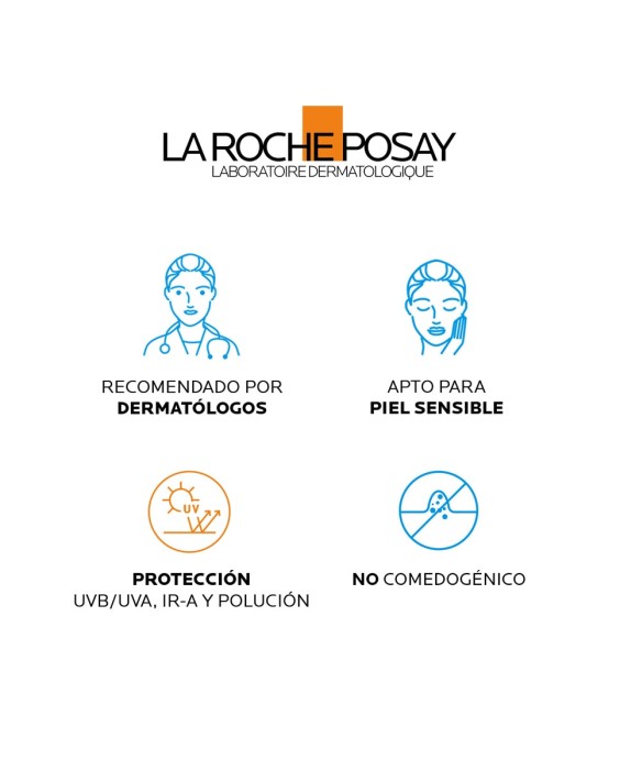 Gel-Crema Fotocorrección Con Ácido Hialurónico, Niacinamida y Phe-Resorcinol Anthelios Age Correct spf50 La Roche Posay