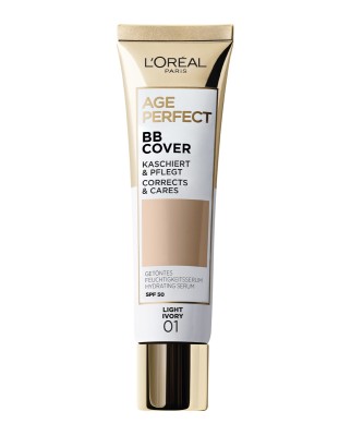 Serúm hidratante Age Perfect BB Cover SPF 50 L'Oreal Paris