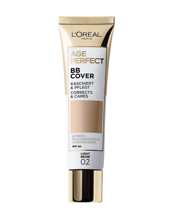 Serúm hidratante Age Perfect BB Cover SPF 50 L'Oreal Paris