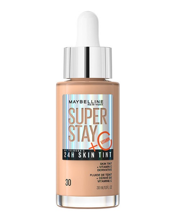 Base de maquillaje Super Stay Skin Tint + Vitamina C 24h Maybelline