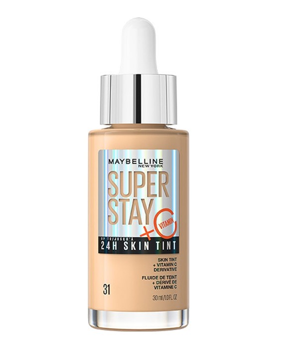 Base de maquillaje Super Stay Skin Tint + Vitamina C 24h Maybelline