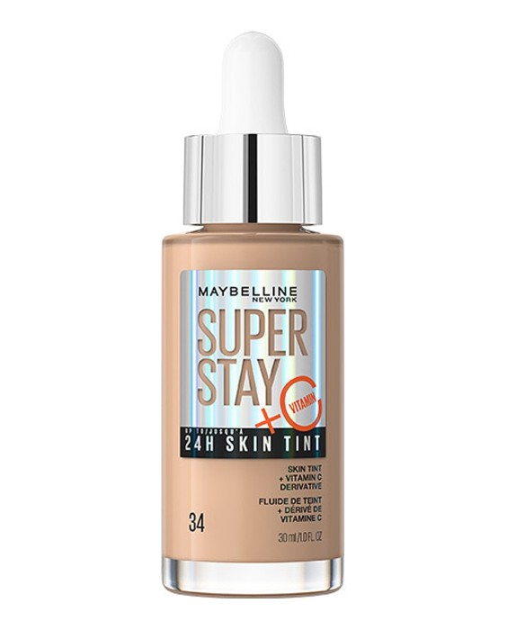 Base de maquillaje Super Stay Skin Tint + Vitamina C 24h Maybelline