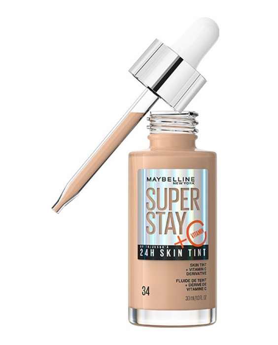 Base de maquillaje Super Stay Skin Tint + Vitamina C 24h Maybelline