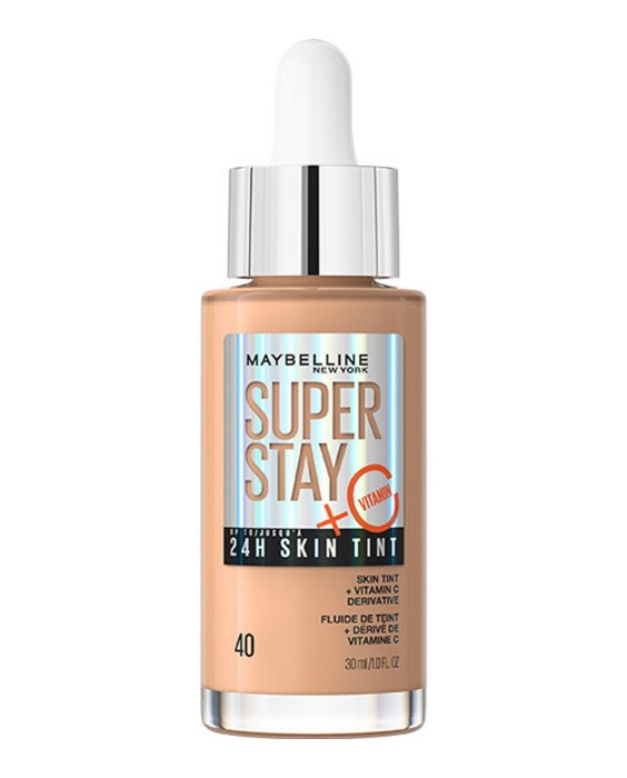 Base de maquillaje Super Stay Skin Tint + Vitamina C 24h Maybelline