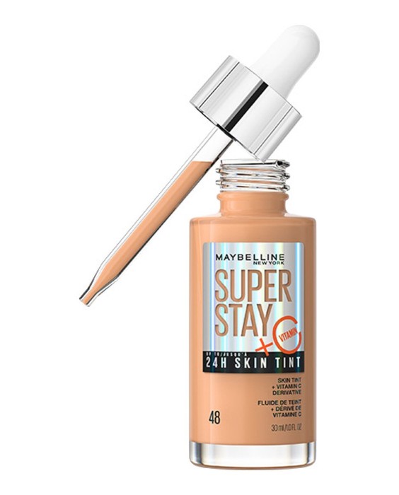 Base de maquillaje Super Stay Skin Tint + Vitamina C 24h Maybelline