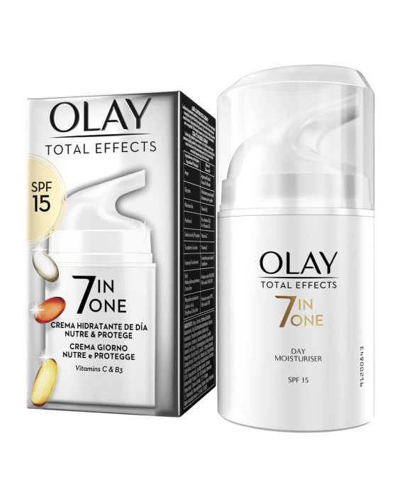Crema Hidratante Anti-Edad de Día Total Effects 7en1 Olay