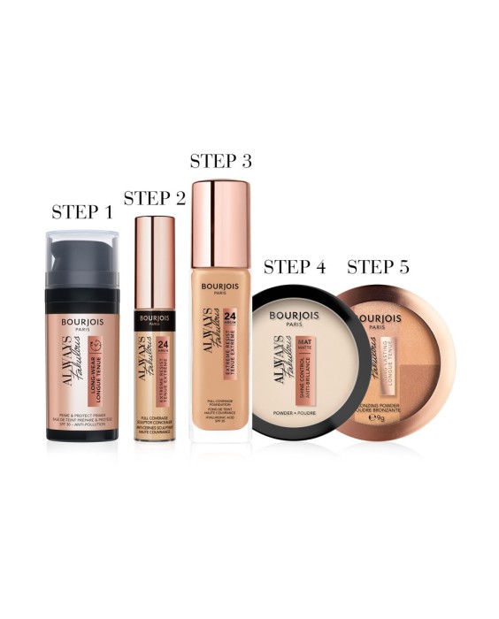 Polvos compactos matificantes Always Fabulous Powder Bourjois