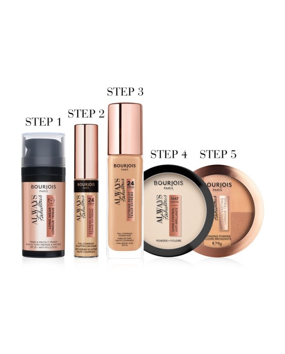 Polvos compactos matificantes Always Fabulous Powder Bourjois