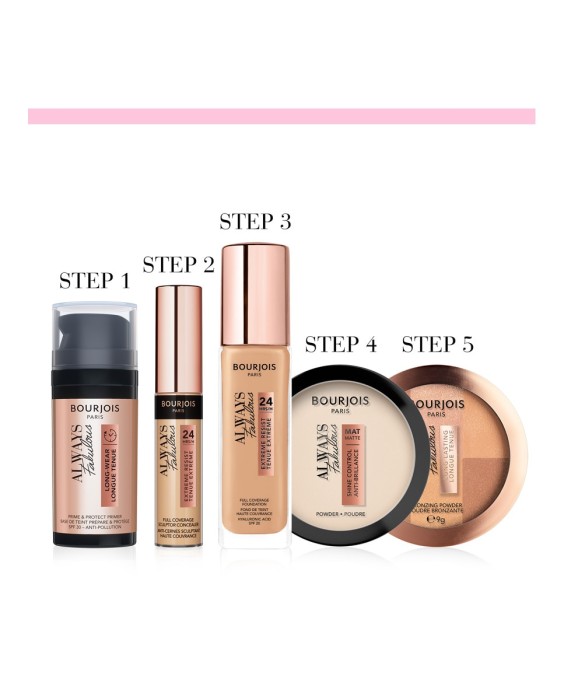 Polvos compactos matificantes Always Fabulous Powder Bourjois