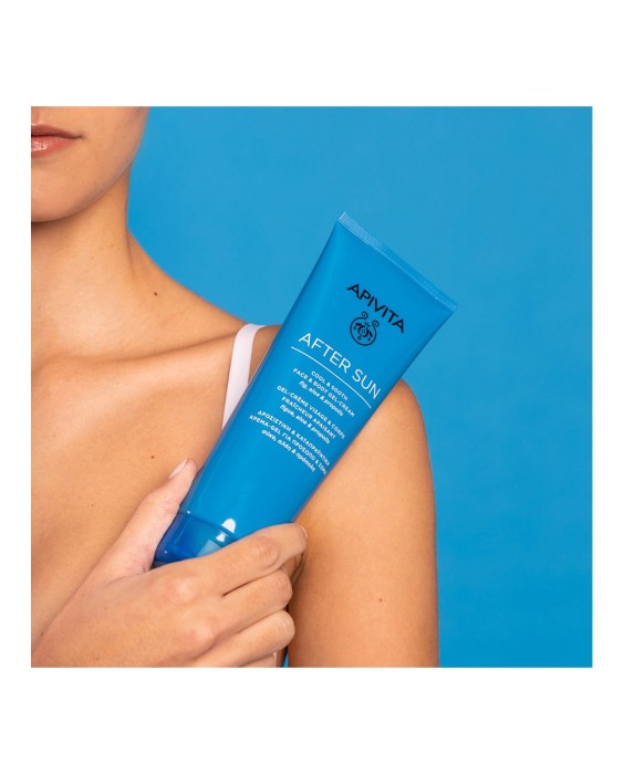After Sun Gel-Crema Refrescante & Calmante Apivita