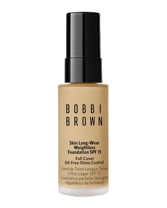Mini Base de maquillaje Skin Long-Wear Weightless Foundation SPF 15 Bobbi Brown