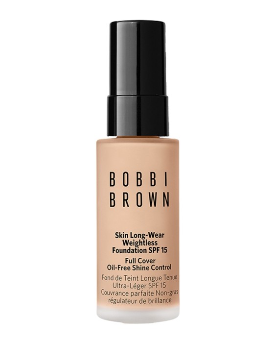 Mini Base de maquillaje Skin Long-Wear Weightless Foundation SPF 15 Bobbi Brown