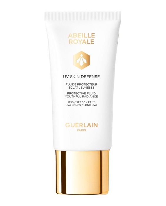 Protector Solar Abeille Royale UV Skin Defense Escudo protector luminosidad juvenil SPF 50 / PA++++ Guerlain