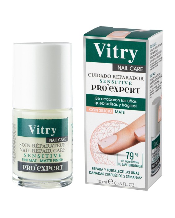 Reparador de uñas Sensitive Pro Expert Mate 10 ml Vitry