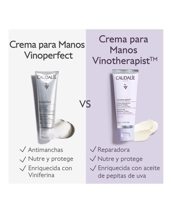 Crema para Manos y Uñas Vinotherapist 75 ml Caudalie
