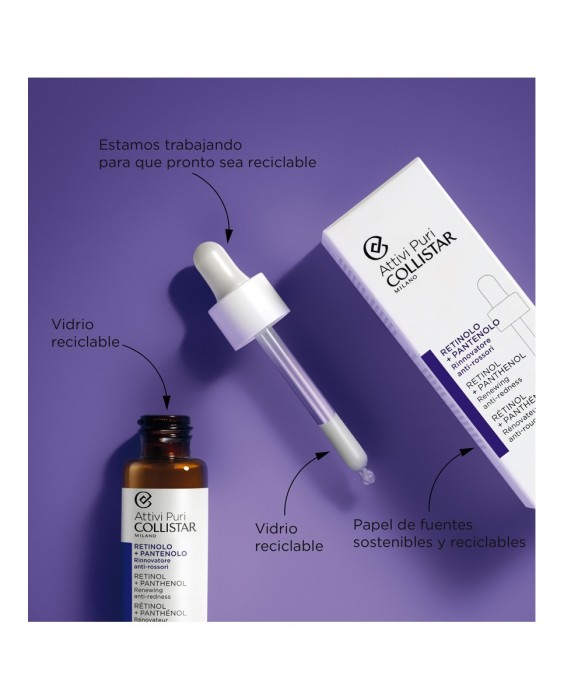 Serúm Retinol + Pantenol Attivi Puri 30 ml Collistar