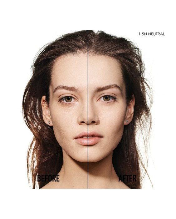 Recarga de fondo de maquillaje compacto clean - Larga duración 24 horas - No transfiere - 90 % de ingredientes de origen natural