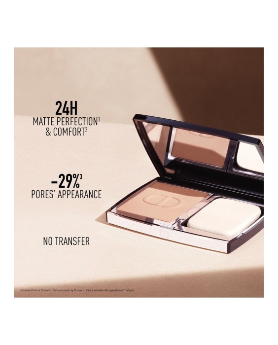 Recarga de fondo de maquillaje compacto clean - Larga duración 24 horas - No transfiere - 90 % de ingredientes de origen natural