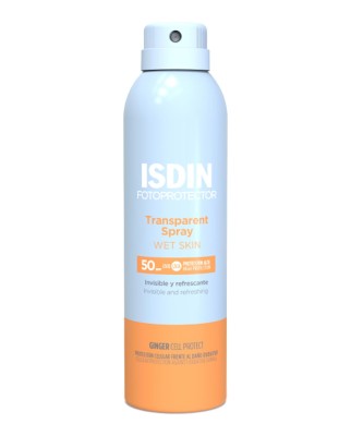 Isdin Transparent Spray Wet Skin SPF50 Isdin Солнцезащитный спрей