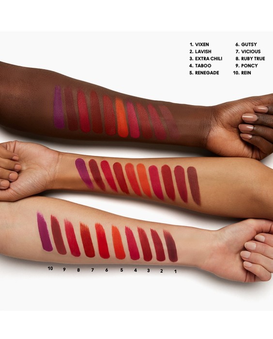 Barra de labios mate 24h larga duracion Locked Kiss M.A.C