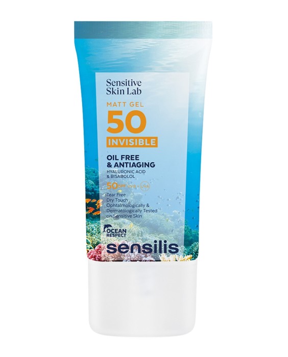 Matt Gel Oil Free Spf50+ 40 ml Sensilis Антивозрастной солнцезащитный крем для лица