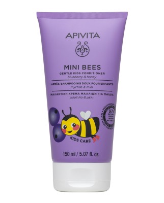 Acondicionador Suave Para Niños Con Arándano Y Miel Mini Bees 150 ml Apivita