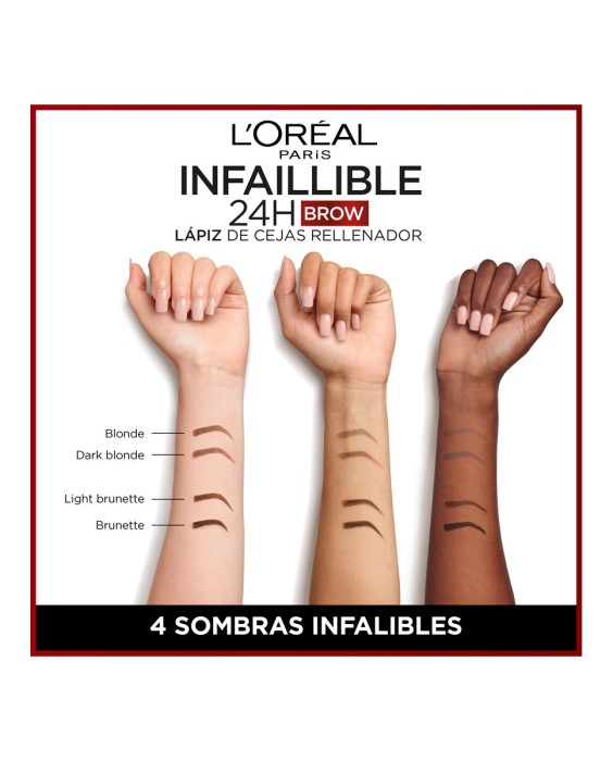 Lápiz de cejas Infaillible Brows 24H L'Oréal Paris