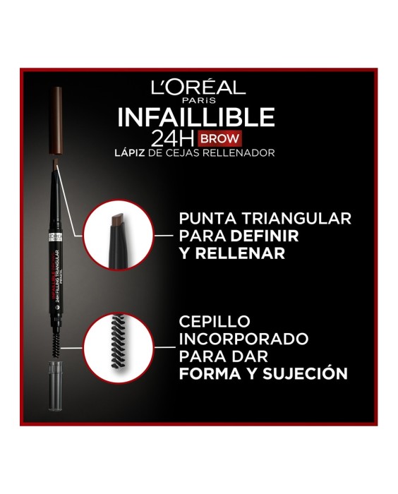 Lápiz de cejas Infaillible Brows 24H L'Oréal Paris