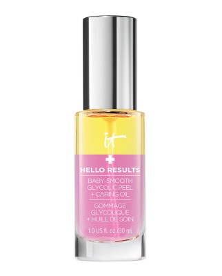 Peeling Nocturno Hello Results Baby-Smooth Glycolic Peel + Caring Oil 30 ml IT Cosmetics